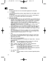 Preview for 20 page of Clatronic AR 638 CD / MP3 Instruction Manual