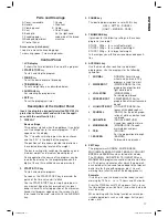 Preview for 17 page of Clatronic BBA 2983 Instruction Manual & Guarantee