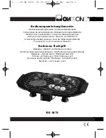 Clatronic BQ 2672 Instruction Manual preview