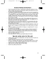 Preview for 23 page of Clatronic BQ 2672 Instruction Manual