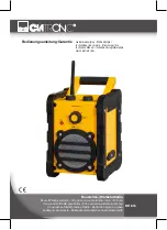 Предварительный просмотр 1 страницы Clatronic BR 816 Instruction Manual