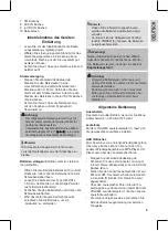 Предварительный просмотр 5 страницы Clatronic BR 816 Instruction Manual