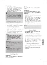 Предварительный просмотр 21 страницы Clatronic BR 816 Instruction Manual