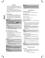 Предварительный просмотр 10 страницы Clatronic BR 834 Instruction Manual