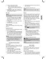 Предварительный просмотр 11 страницы Clatronic BR 834 Instruction Manual