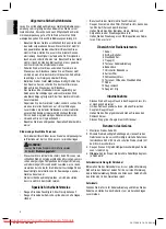 Предварительный просмотр 4 страницы Clatronic BS 1253 Instruction Manual