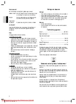 Предварительный просмотр 8 страницы Clatronic BS 1253 Instruction Manual