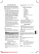 Предварительный просмотр 19 страницы Clatronic BS 1253 Instruction Manual