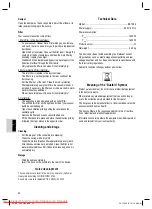 Предварительный просмотр 20 страницы Clatronic BS 1253 Instruction Manual