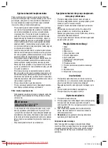 Предварительный просмотр 21 страницы Clatronic BS 1253 Instruction Manual