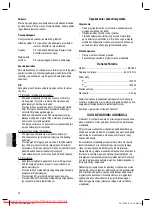 Предварительный просмотр 22 страницы Clatronic BS 1253 Instruction Manual