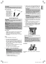 Предварительный просмотр 5 страницы Clatronic BS 1255 Instruction Manual