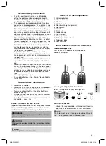 Предварительный просмотр 31 страницы Clatronic BS 1255 Instruction Manual