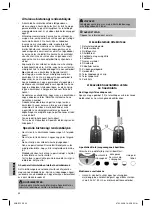 Предварительный просмотр 42 страницы Clatronic BS 1255 Instruction Manual