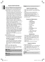 Предварительный просмотр 4 страницы Clatronic BS 1257 Instruction Manual