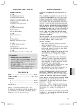 Предварительный просмотр 39 страницы Clatronic BS 1257 Instruction Manual