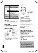 Предварительный просмотр 60 страницы Clatronic BS 1260 Instruction Manual & Guarantee