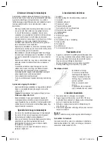 Предварительный просмотр 36 страницы Clatronic BS 1267 Instruction Manual