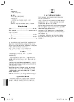 Предварительный просмотр 38 страницы Clatronic BS 1267 Instruction Manual