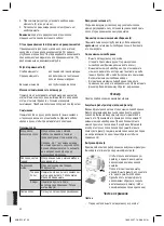 Предварительный просмотр 40 страницы Clatronic BS 1267 Instruction Manual