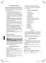 Предварительный просмотр 32 страницы Clatronic BS 1273 Instruction Manual