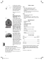 Предварительный просмотр 42 страницы Clatronic BS 1273 Instruction Manual