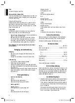 Предварительный просмотр 6 страницы Clatronic BS 1275 Instruction Manual