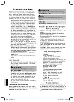 Предварительный просмотр 36 страницы Clatronic BS 1275 Instruction Manual