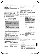 Предварительный просмотр 37 страницы Clatronic BS 1275 Instruction Manual