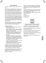 Предварительный просмотр 41 страницы Clatronic BS 1277 Instruction Manual