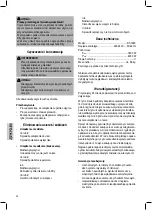 Предварительный просмотр 32 страницы Clatronic BS 1280 Instruction Manual