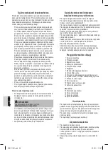 Предварительный просмотр 36 страницы Clatronic BS 1281 Instruction Manual