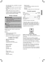 Предварительный просмотр 11 страницы Clatronic BS 1284 Instruction Manual