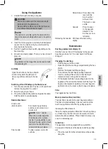 Предварительный просмотр 25 страницы Clatronic BS 1284 Instruction Manual