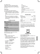 Предварительный просмотр 33 страницы Clatronic BS 1284 Instruction Manual