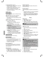 Предварительный просмотр 44 страницы Clatronic BS 1285 Instruction Manual