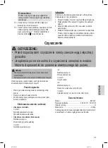 Предварительный просмотр 39 страницы Clatronic BS 1302 Instruction Manual