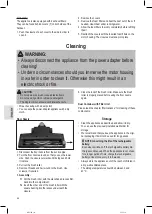 Предварительный просмотр 50 страницы Clatronic BS 1312 A Instruction Manual