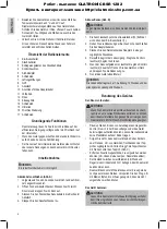 Предварительный просмотр 6 страницы Clatronic BSR 1282 Instruction Manual