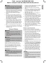 Предварительный просмотр 7 страницы Clatronic BSR 1282 Instruction Manual