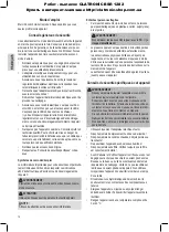 Предварительный просмотр 14 страницы Clatronic BSR 1282 Instruction Manual