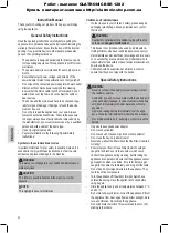 Предварительный просмотр 30 страницы Clatronic BSR 1282 Instruction Manual