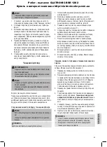 Предварительный просмотр 45 страницы Clatronic BSR 1282 Instruction Manual