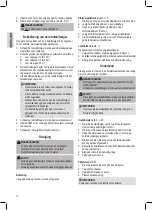 Предварительный просмотр 12 страницы Clatronic BSR 1283 Instruction Manual