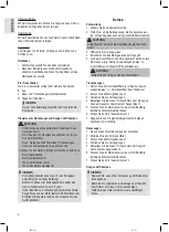 Предварительный просмотр 8 страницы Clatronic BSS 1309 Instruction Manual