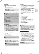 Предварительный просмотр 17 страницы Clatronic BSS 1309 Instruction Manual