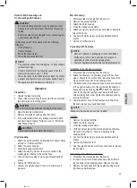 Предварительный просмотр 45 страницы Clatronic BSS 1309 Instruction Manual