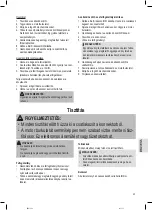 Предварительный просмотр 61 страницы Clatronic BSS 1309 Instruction Manual