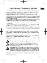 Предварительный просмотр 17 страницы Clatronic CDP 549 Instruction Manual & Guarantee