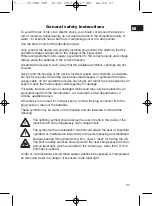 Предварительный просмотр 27 страницы Clatronic CDP 549 Instruction Manual & Guarantee